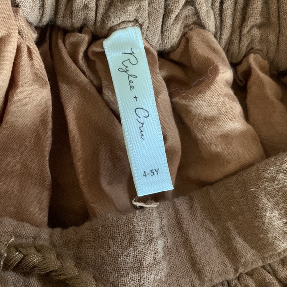 Rylee and Crew size 4-5 year brown skirt - worn once! So cute perfect condition - Picture 3 of 3